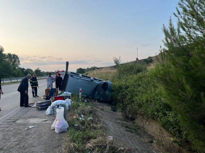 Tokat’ta Bayram Yolcuğunda Kaza: 4 Yaralı
