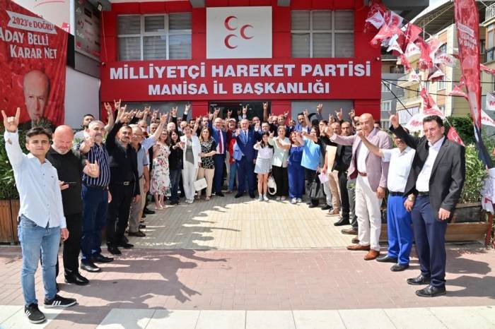Başkan Ergün, Mhp İl Teşkilatı İle Bayramlaştı