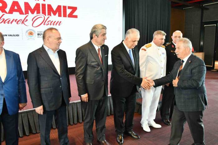 Samsun Protokolü Bayramlaştı
