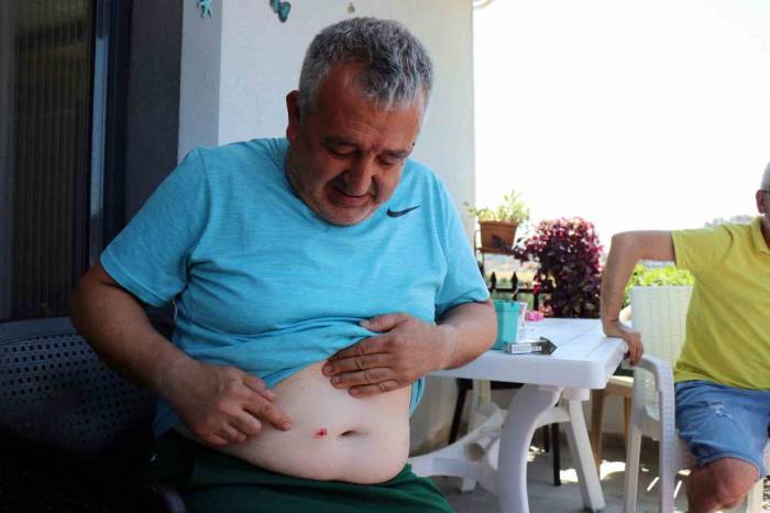 Bahçede Bayram Kahvaltısı Yaparken Dehşeti Yaşadılar