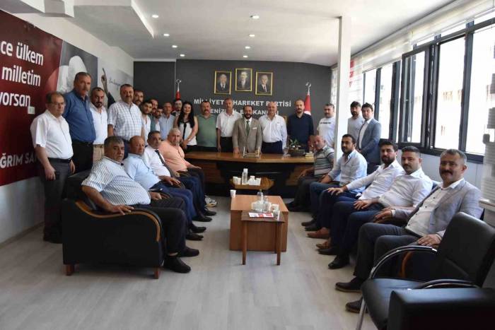 Denizli Mhp Ailesi Bayramlaştı