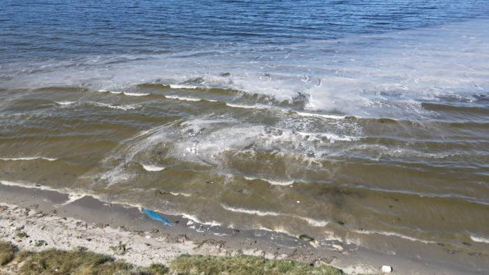 Bagfaş, Deşarja Devam Ederek Denizde Kirliliğe Sebep Oldu