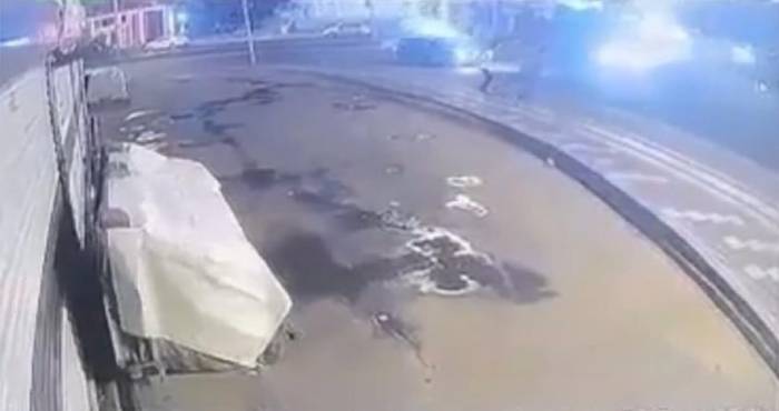1 Kişinin Öldüğü, 6 Kişinin Yaralandığı Feci Kaza Güvenlik Kamerasına Yansıdı