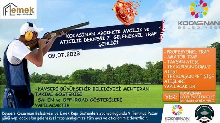 Kocasinan Argıncık Avcılık Ve Atıcılıkderneği 7. Geleneksel Trap Şenliği