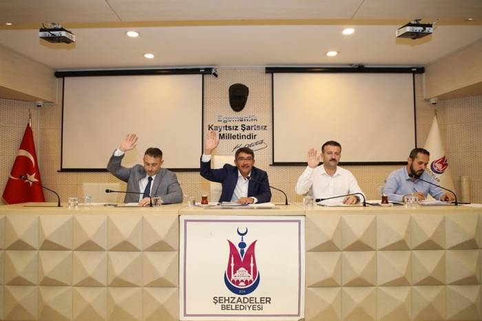 Şehzadeler Belediyesi Temmuz Ayı Meclis Toplantısı Yapıldı