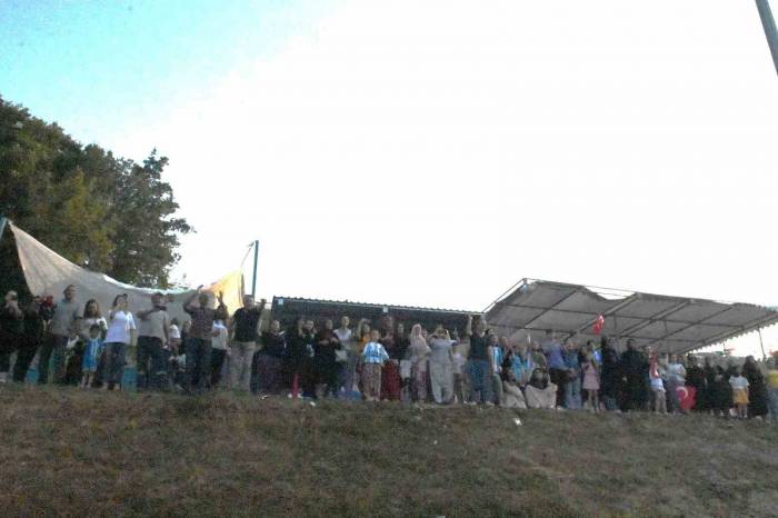 Köylü Kadınlardan Süper Lig’i Aratmayan Tezahürat