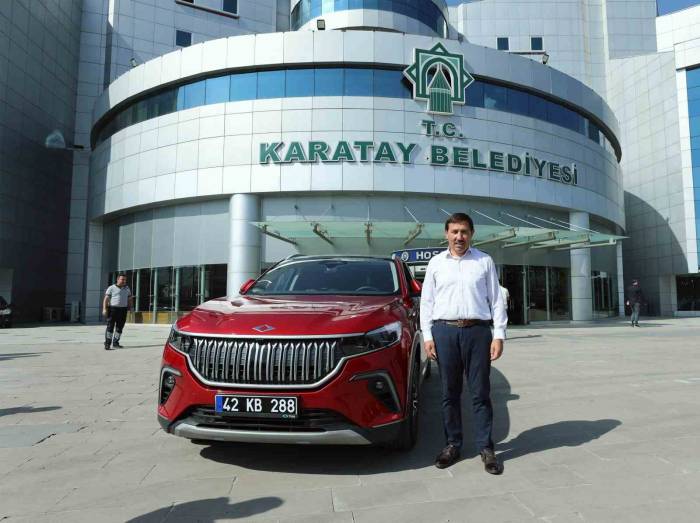 Karatay Belediyesi Yerli Otomobil Togg’u Filosuna Kattı