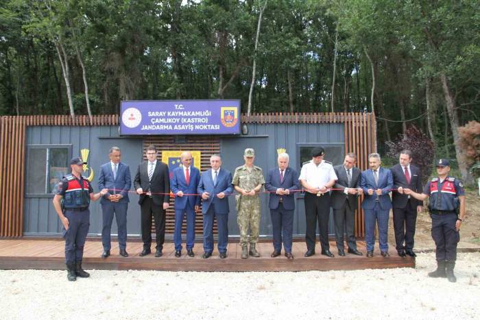 Karadeniz Sahilindeki Çamlıkoy’a Jandarma Asayiş Noktası Açıldı