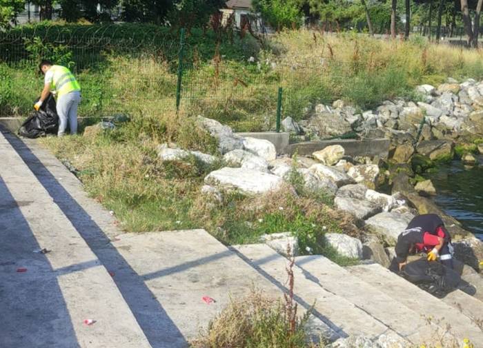 Yalova Sahilleri Aralıksız Temizleniyor