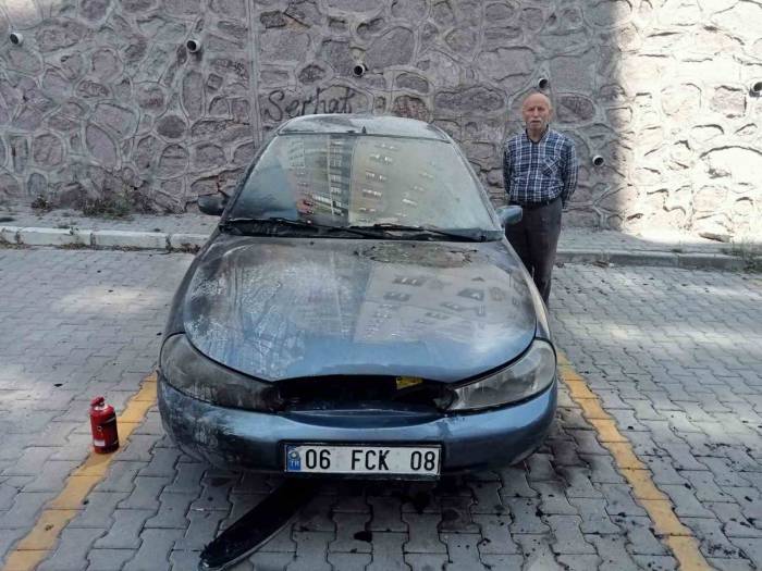 Boşanma Aşamasındaki Eşini Darp Eden Koca, Ev Basıp Otomobil Kundakladı