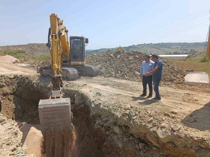 Porsab’daki Alt Yapı Çalışmaları İncelendi