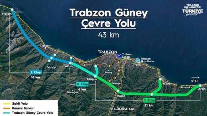 Güney Çevre Yolu İçin Kamulaştırma Kararı
