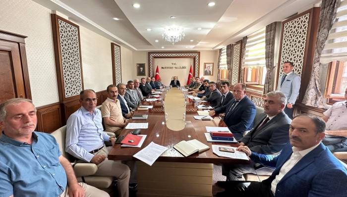 Bayburt’ta Cumhurbaşkanı Erdoğan Ziyareti Öncesi Toplantı Yapıldı