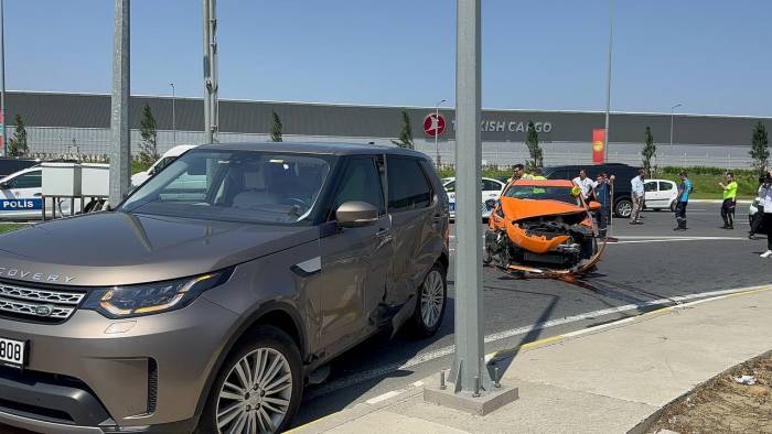 İstanbul Havalimanı’nda Kaza: 3 Yaralı