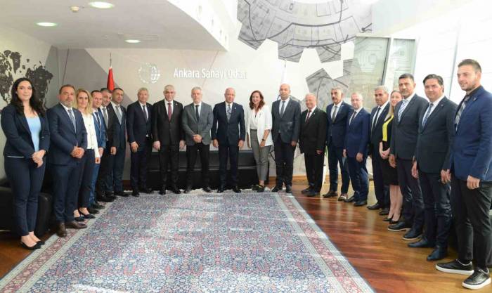 Ankara Sanayi Odası İle Kıbrıs Türk Sanayi Odası, Kardeş Oda İşbirliği Protokolü İmzaladı