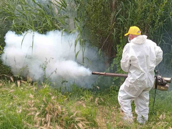 Malatya’da İlaçlama Çalışmaları Sürüyor