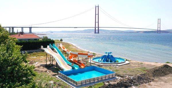 Lapseki’de Aqua Park Projesinde Sona Doğru