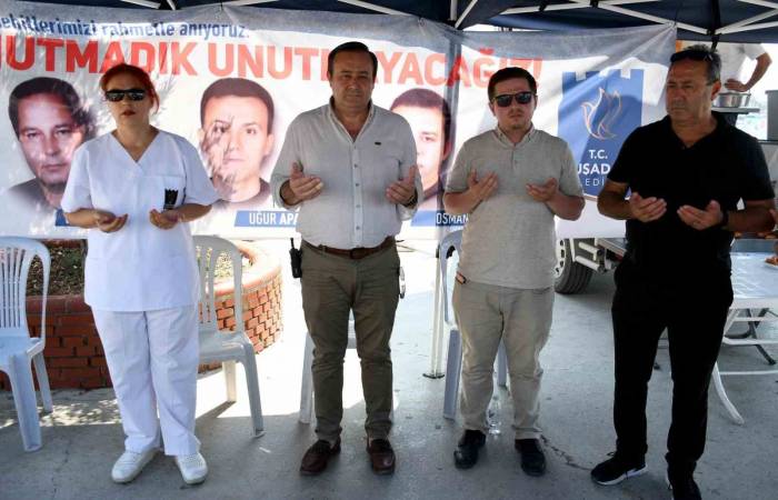Kuşadası Belediyesi Görev Şehitlerini Unutmadı
