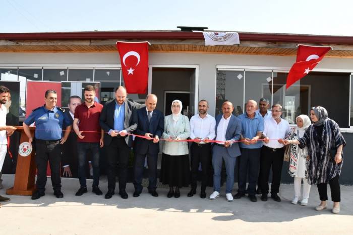 Altınova Belediyesi Fen İşleri Müdürlüğü Ek Hizmet Binası Açıldı