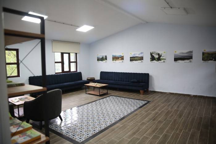 Üçpınar’daki Eski Köy Okulu Konuk Evi Oldu