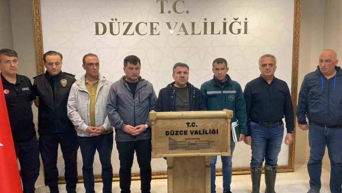Düzce’de Metrekareye Rekor Yağış Düştü