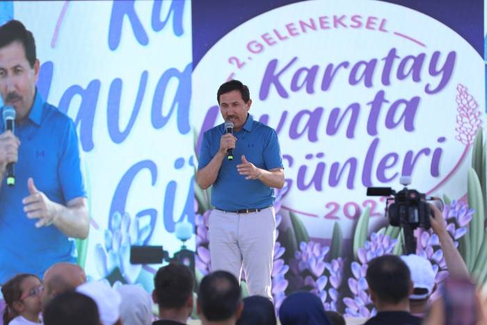 Karatay Lavanta Günleri 2 Günde Yüzbinleri Ağırladı