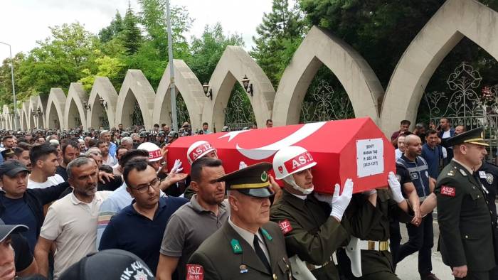 Şehit Piyade Sözleşmeli Er Hasan Taş Son Yolculuğuna Uğurlandı