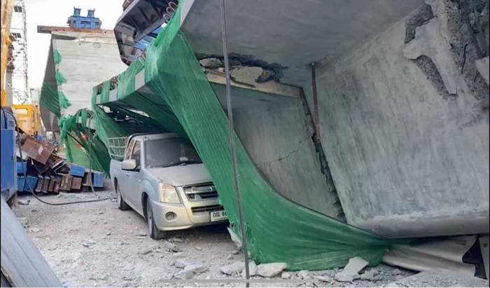 Tayland’da Üst Yol İnşaatı Çöktü: 2 Ölü, 13 Yaralı