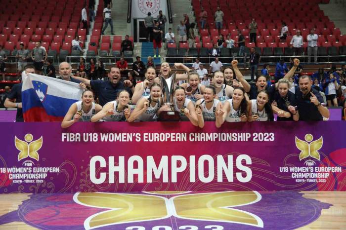 18 Yaş Altı Kız Basketbol Avrupa Şampiyonu Slovenya Oldu