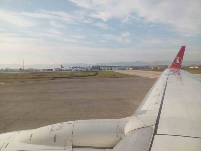 Samsun’da Hava Yolu Yolcu Sayısı Yüzde 17 Arttı