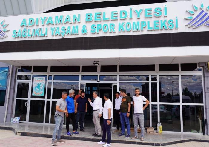 Sağlıklı Yaşam Ve Spor Kompleksinde Onarım Devam Ediyor