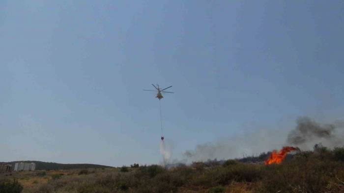 Mersin’de Makilik Alanda Çıkan Yangında 30 Dönüm Alan Zarar Gördü