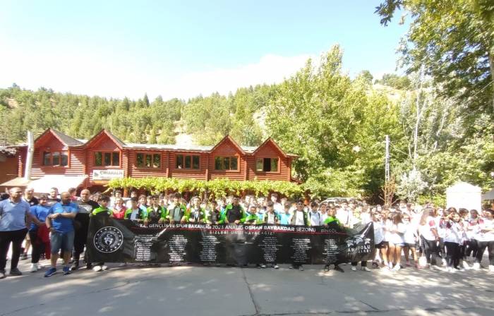 Sporcular Bingöl’ü Gezdi