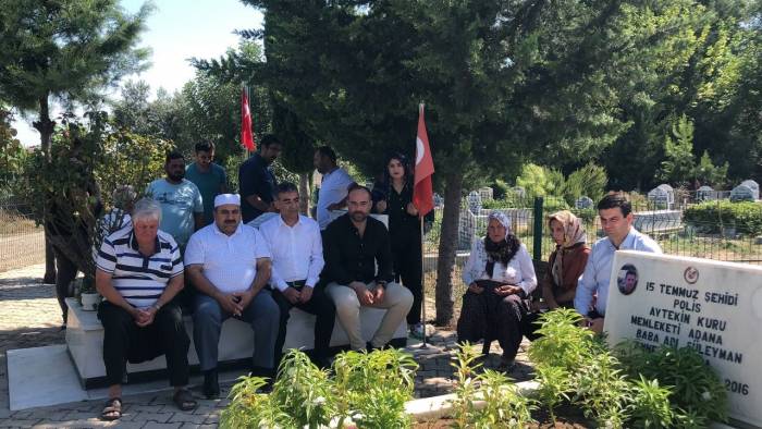 15 Temmuz Şehidi Aytekin Kuru Kabri Başında Anıldı