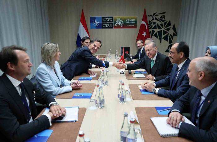 Cumhurbaşkanı Erdoğan, Hollanda Başbakanı Rutte İle Görüştü
