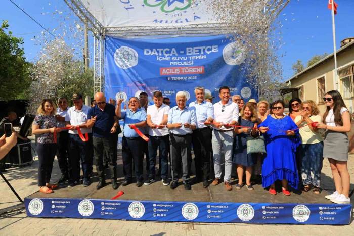 Betçe İçme Suyu Projesi Tamamlandı