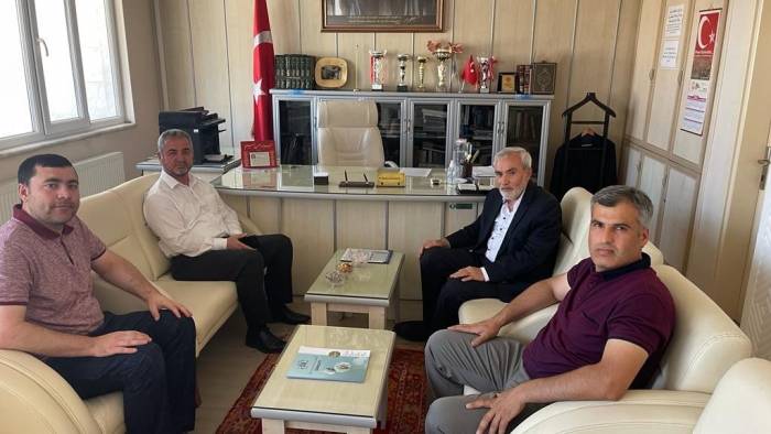 Aydın İl Müftüsü Güneş, Bozdoğan İlçe Müftüsü Yıldırım İle Görüştü