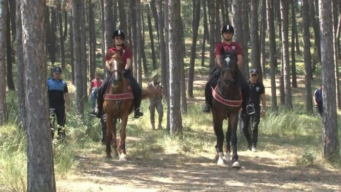Maltepe’de Orman Yangınlarına Karşı Hem Havadan Hem Karadan Denetim