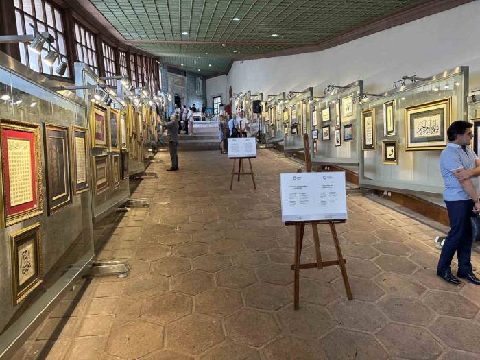 Geleneksel Sanatlar Sergisi Hünkar Kasrı’nda Açıldı