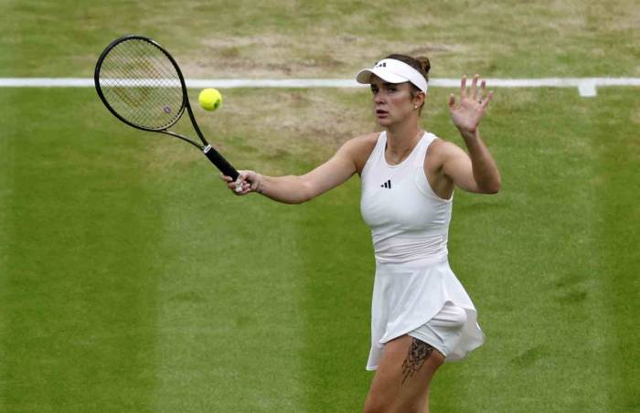 Wimbledon’da İlk Finalist Marketa Vondrousova Oldu