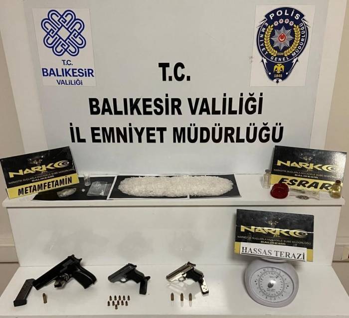 Balıkesir’de 46 Şahsa Uyuşturucu Operasyonu