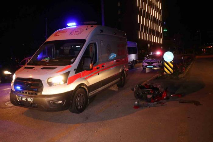 Bolu’da Cip İle Motosiklet Çarpıştı: 1 Yaralı