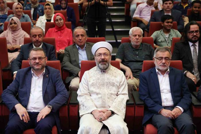 Diyanet İşleri Başkanı Erbaş: “birlik Ve Beraberliğimizi Zedeleyen Anlayışlar Asla İslami Olamaz”