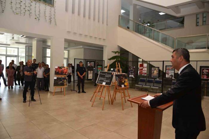 15 Temmuz Demokrasi Ve Milli Birlik Günü Anma Etkinlikleri Afiş Sergisiyle Başladı