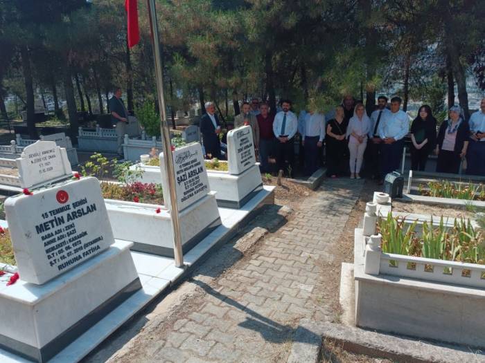 15 Temmuz Şehidi Arslan Dualarla Anıldı