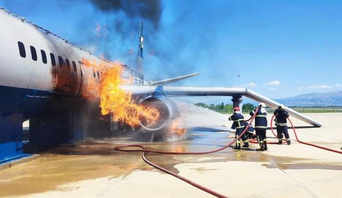 Gürcü İtfaiyeciler Erzincan’da Simülasyon Eğitimi Aldı