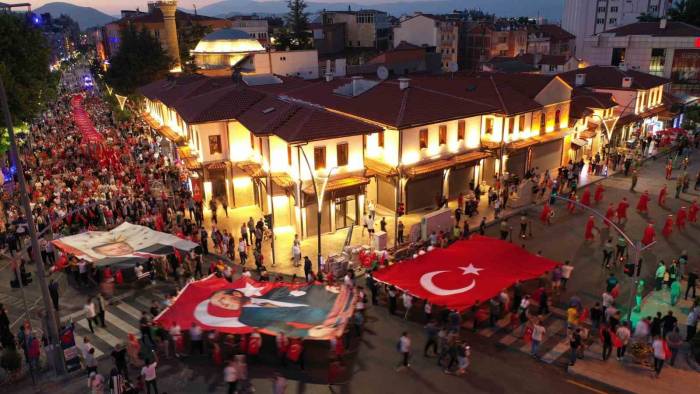 Isparta 15 Temmuz’un 7’nci Yıl Dönümünde Tek Yürek Oldu