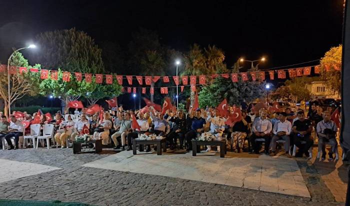 Bozyazı’da 15 Temmuz Şehitleri Anıldı