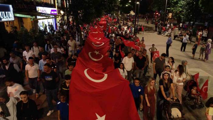 Siirt’te 15 Temmuz Demokrasi Ve Milli Birlik Günü’nde Etkinlikler Düzenlendi