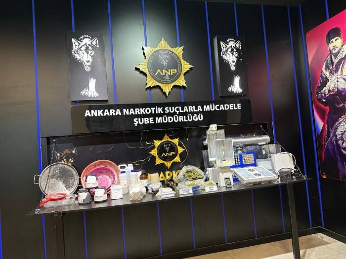 Ankara Emniyeti’nden Uyuşturucu Baskını: 3 Tutuklu
